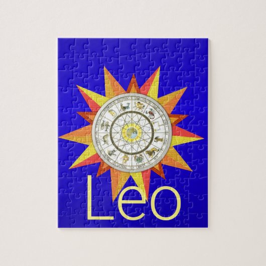 Puzzles Leo Zodiac Sign Legpuzzel (Verticaal)
