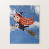 Puzzles Little Witch Legpuzzel (Verticaal)