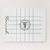 Puzzles Love Black Lines Legpuzzel (Horizontaal)