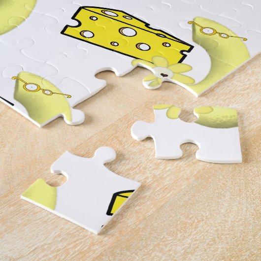 Puzzles Macaroni & Cheese Legpuzzel (Zijkant)