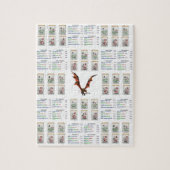 Puzzles Mahjong Dragon Legpuzzel (Verticaal)