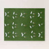 Puzzles Martini Glasses Green Legpuzzel (Horizontaal)