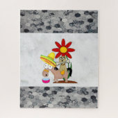 Puzzles Mexican Dog Horse Legpuzzel (Verticaal)