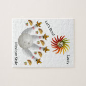 Puzzles Mexican Hot Peppers Bowling Ball Pins Legpuzzel (Horizontaal)