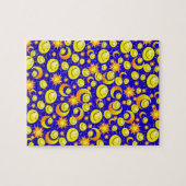 Puzzles Moon Sun Stars Legpuzzel (Horizontaal)
