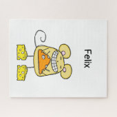 Puzzles Mouse Cheese Cheesy Legpuzzel (Horizontaal)