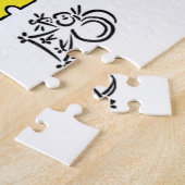 Puzzles Mouse Cheese Hard werken loont Legpuzzel (Zijkant)