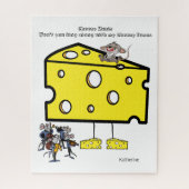 Puzzles Mouse Music Cheese Legpuzzel (Verticaal)