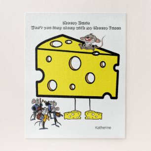 Puzzles Mouse Music Cheese Legpuzzel