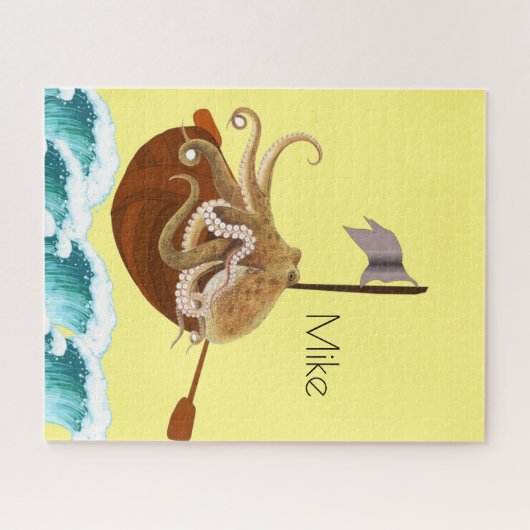 Puzzles Octopus Waves Legpuzzel (Horizontaal)