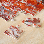 Puzzles Oranje Brick Legpuzzel (Zijkant)