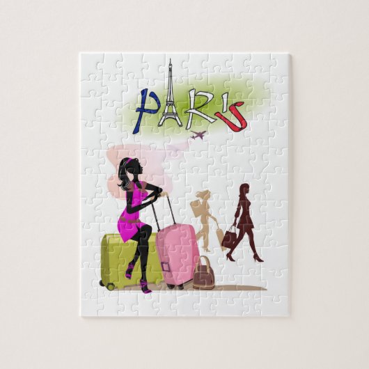 Puzzles Paris France Vacation Legpuzzel (Verticaal)