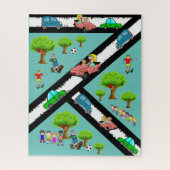 Puzzles Park Cars Kinder Dog Legpuzzel (Verticaal)