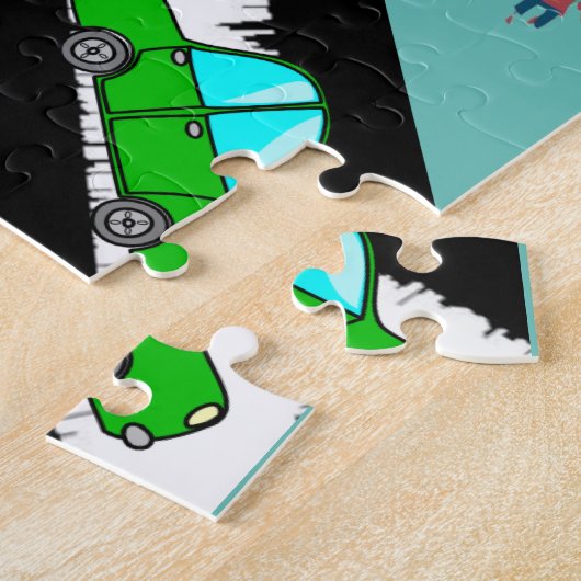Puzzles Park Cars Kinder Dog Legpuzzel (Zijkant)