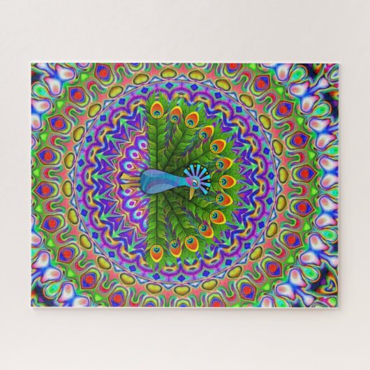 Puzzles Peacock Legpuzzel (Horizontaal)