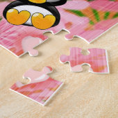 Puzzles Penguin Floral Legpuzzel (Zijkant)