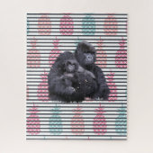 Puzzles Pineapple Gorilla Baby Gorilla Legpuzzel (Verticaal)