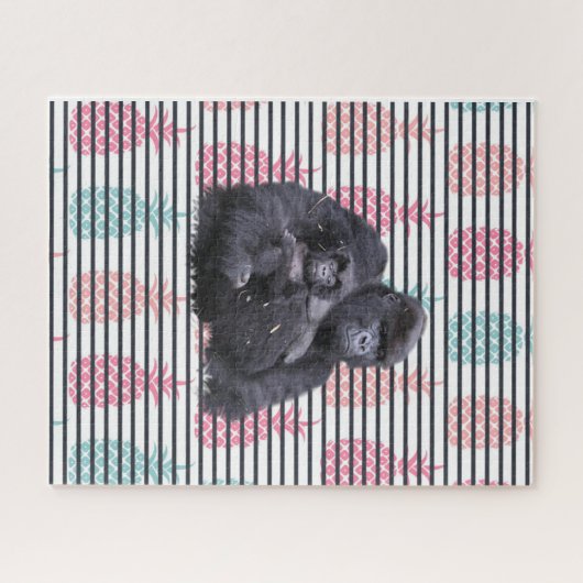 Puzzles Pineapple Gorilla Baby Gorilla Legpuzzel (Horizontaal)