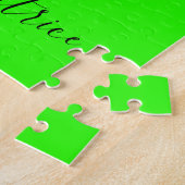 Puzzles Pink Rabbit Mandala Legpuzzel (Zijkant)