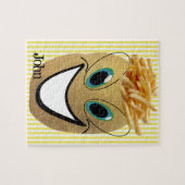 Puzzles Potato French Fries Stripe Legpuzzel (Horizontaal)