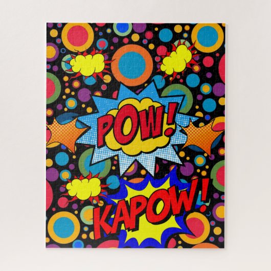 Puzzles Pow Kapow Legpuzzel (Verticaal)
