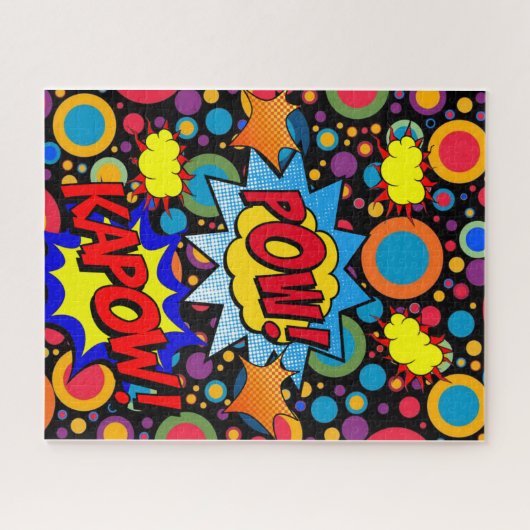 Puzzles Pow Kapow Legpuzzel (Horizontaal)