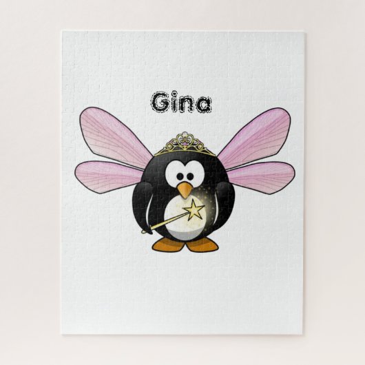 Puzzles Queen Penguin Fairy Legpuzzel (Verticaal)