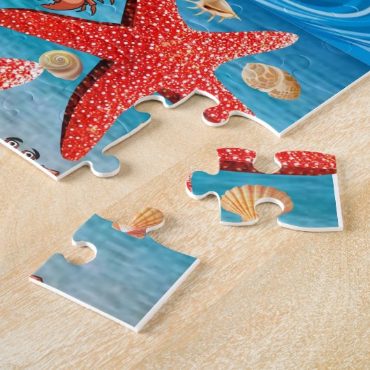 Puzzles Rainbow Sky Ocean Shark Ducks Cat Legpuzzel (Zijkant)