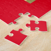 Puzzles Red Beauty Salon Stylist Legpuzzel (Zijkant)