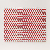 Puzzles Red Hearts Happy Valentine's Day  Legpuzzel (Horizontaal)