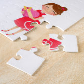 Puzzles Red Hearts Legpuzzel (Zijkant)