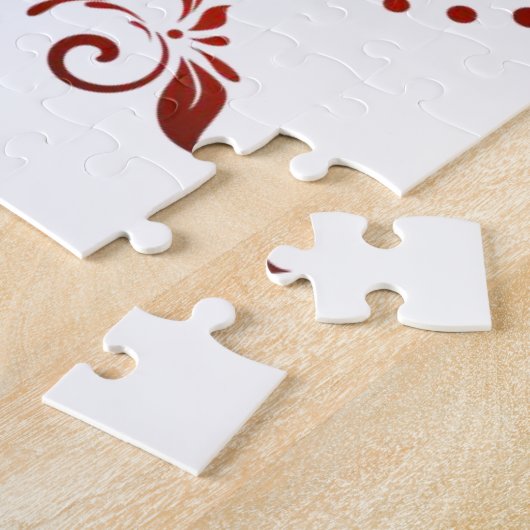 Puzzles Red Rose Legpuzzel (Zijkant)