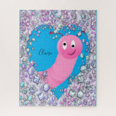 Puzzles roze fairy legpuzzel (Verticaal)