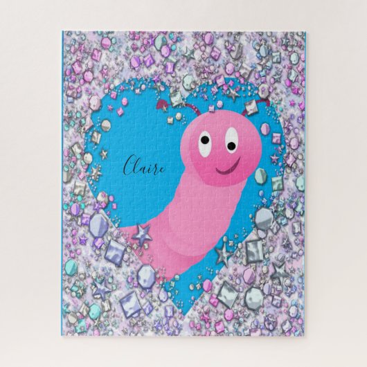 Puzzles roze fairy legpuzzel (Verticaal)