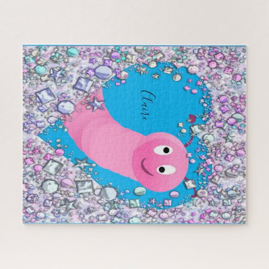 Puzzles roze fairy legpuzzel (Horizontaal)