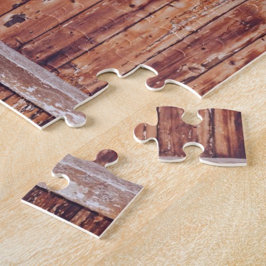 Puzzles Rustic Wood Legpuzzel (Zijkant)