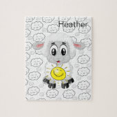 Puzzles Sheep Clouds Sun Legpuzzel (Verticaal)
