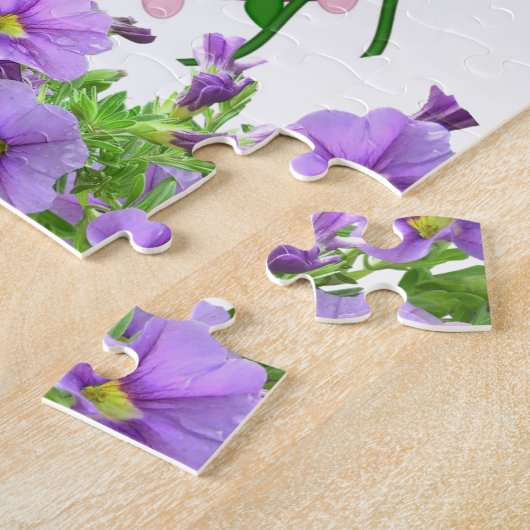 Puzzles Sheep Floral Legpuzzel (Zijkant)