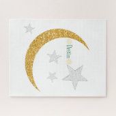 Puzzles Silver Stars Gold Moon Legpuzzel (Horizontaal)