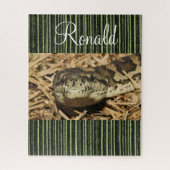 Puzzles Snake Green Legpuzzel (Verticaal)