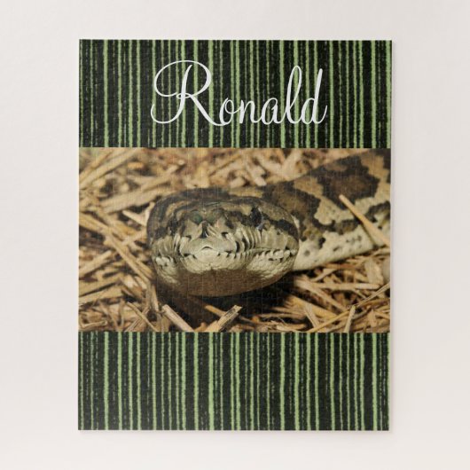 Puzzles Snake Green Legpuzzel (Verticaal)