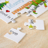 Puzzles Snowman Santa Jesus Legpuzzel (Zijkant)