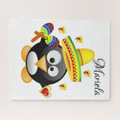 Puzzles Sombrero Penguin Hartelijk dank voor Valen Legpuzzel (Horizontaal)