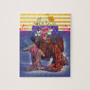 Puzzles Stripe Line Danscowboy Legpuzzel