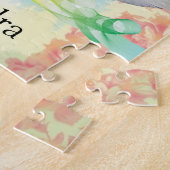 Puzzles Swan Floral Legpuzzel (Zijkant)