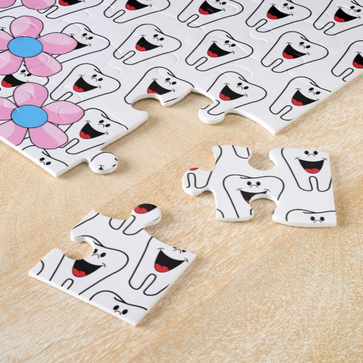 Puzzles Teeth Tooth Fairy Frog Legpuzzel (Zijkant)