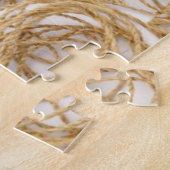 Puzzles White Horse Polk a stit Green Rope Legpuzzel (Zijkant)