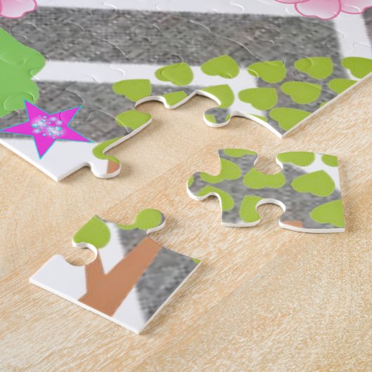 Puzzles White Sheep Legpuzzel (Zijkant)