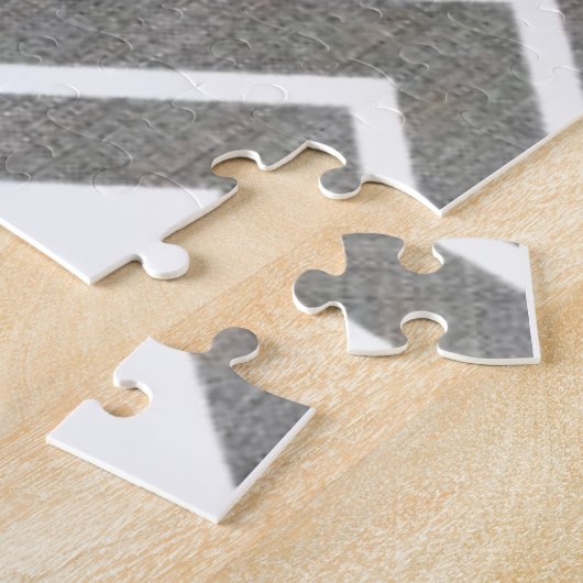 Puzzles White Swan Herringbone Legpuzzel (Zijkant)