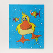 Puzzles Yellow Duck Fish Legpuzzel (Verticaal)